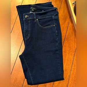 Ann Taylor - The Slim Boot- Dark Denim Jeans - Petite Curvy Fit